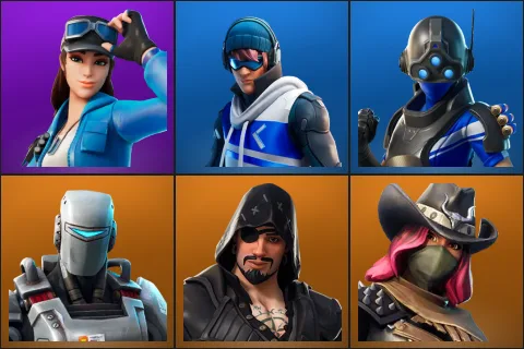 Cloud Striker, Point Patroller, Trilogy, A.I.M., Blackheart, Calamity