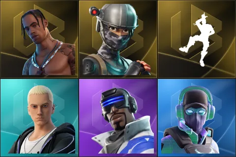Travis Scott, Elite Agent, Take The L, Slim Shady, Blue Striker, Breakpoint