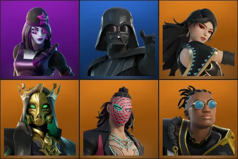 Dark Skully, Darth Vader, Era, Hades, Kado Thorne, Malik