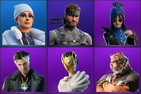 Blizzard Bomber, Solid Snake, Hope, Montague, Nisha, Oscar