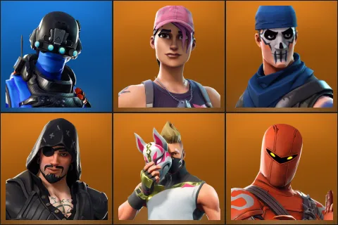 Carbon Commando, Rose Team Leader, Warpaint, Blackheart, Drift, Hybrid