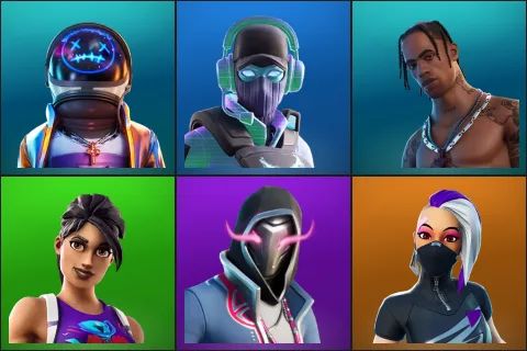Astro Jack, Breakpoint, Travis Scott, World Warrior, Xander, Catalyst