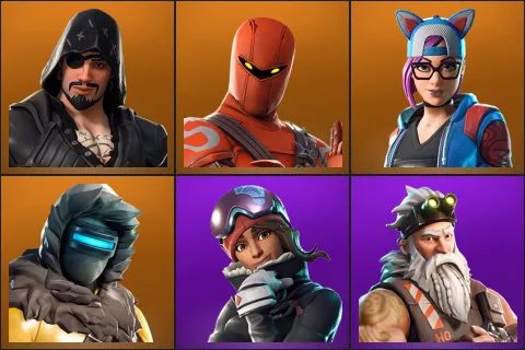 Blackheart, Hybrid, Lynx, Zenith, Powder, Sgt. Winter