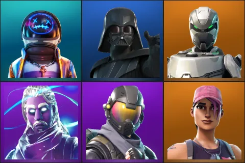 Astro Jack, Darth Vader, Eon, Galaxy, Rogue Agent, Rose Team Leader