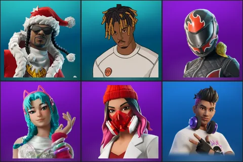 Santa Dogg, Slayer Juice WRLD, Burnoff, Katalina, Yulejacket, Chord Kahele