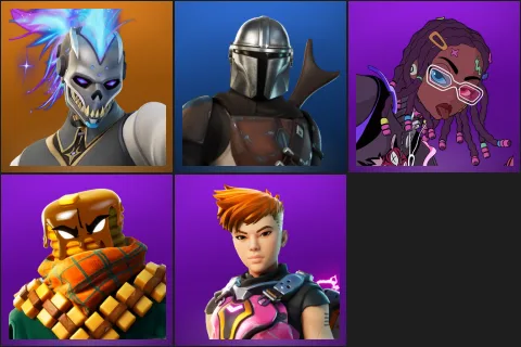 Renzo the Destroyer, Mandalorian, Imani, Mancake, Reese