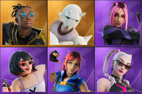 Malik, Snap, Adira, Evie, Explorer Emilie, Sabina
