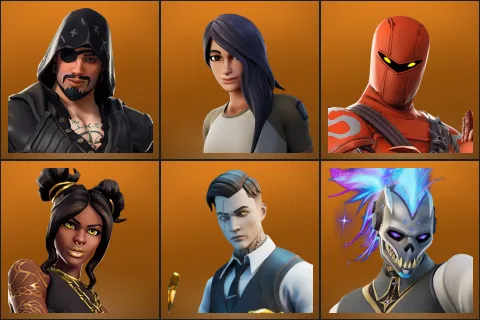 Blackheart, Gear Specialist Maya, Hybrid, Luxe, Midas, Renzo the Destroyer