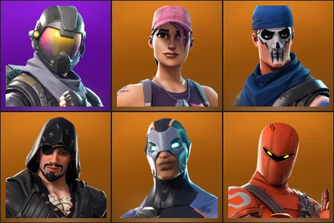 Rogue Agent, Rose Team Leader, Warpaint, Blackheart, Carbide, Hybrid