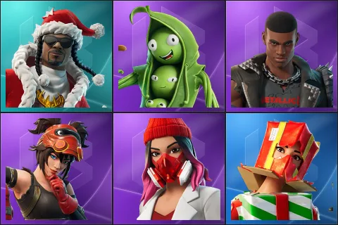 Santa Dogg, Peabody, Rust, The Machinist, Yulejacket, Holiday Boxy