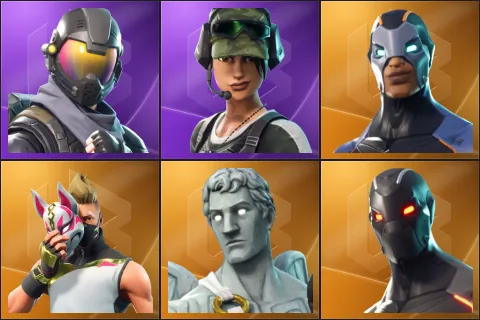 Rogue Agent, Trailblazer, Carbide, Drift, Love Ranger, Omega