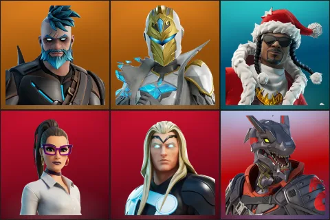 Omegarok, Spectra Knight, Santa Dogg, Jennifer Walters, Thor, Drakon Steel Hybrid