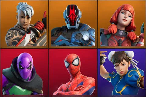 Ronin, The Foundation, The Imagined, Prowler, Spider-Man, Chun-Li