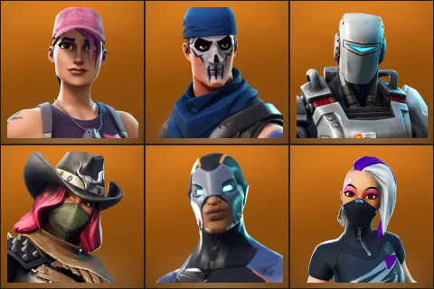 Rose Team Leader, Warpaint, A.I.M., Calamity, Carbide, Catalyst