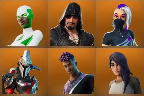 Backlash, Blackheart, Catalyst, Eternal Knight, Fade, Gear Specialist Maya