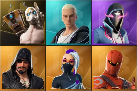 Psycho Bandit, Slim Shady, Xander, Blackheart, Catalyst, Hybrid