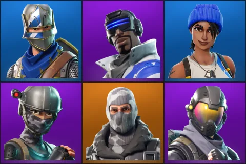 Blue Squire, Blue Striker, Blue Team Leader, Elite Agent, Havoc, Rogue Agent