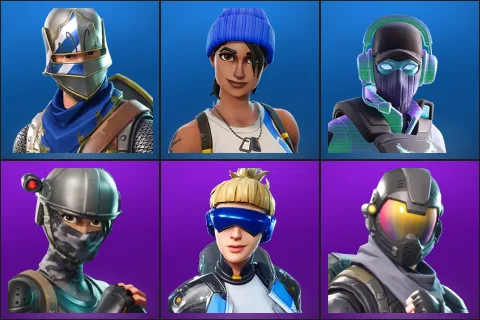 Blue Squire, Blue Team Leader, Breakpoint, Elite Agent, Neo Versa, Rogue Agent