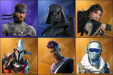 Solid Snake, Darth Vader, Era, Eternal Knight, Fade, Frostbite