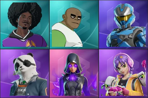 LBC '93 Dogg, Russel, UNSC Spartan, Agent Patch, Augury, Battle Gamer Mae