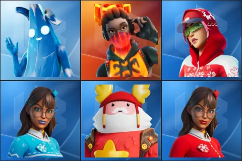 Polar Peely, Tectonic Komplex, Arctic Adeline, Blizzabelle, Guff Gringle, Krisabelle