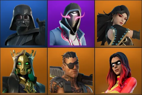 Darth Vader, Xander, Era, Hades, Joey, Joltara