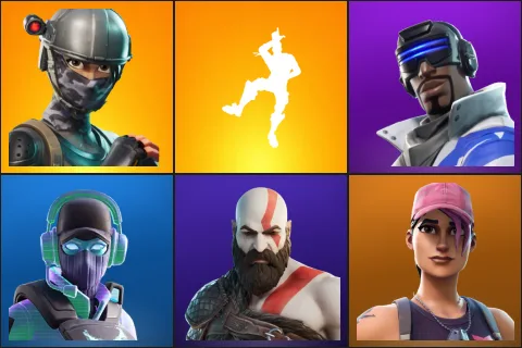Elite Agent, Take The L, Blue Striker, Breakpoint, Kratos, Rose Team Leader