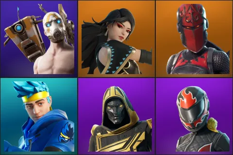Psycho Bandit, Era, Red Knight, Ninja, Blitz Knight, Burnoff
