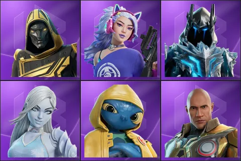 Blitz Knight, Dasha, Exalted Ice King, Lady Windfrost, Squibbly, The Foundation (Reforged)
