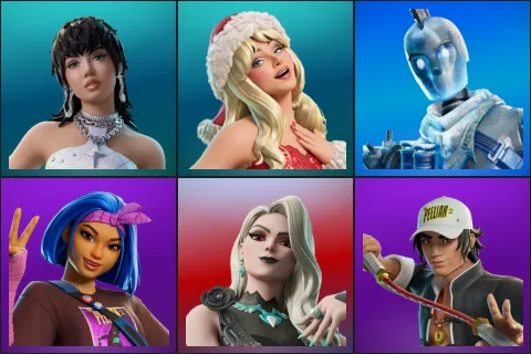 Rockstar LISA, Santa 'Brina, Glacial Dummy, Carina, Carletta, Carter Wu