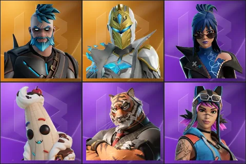 Omegarok, Spectra Knight, Hope, Lil Split, Oscar, Renegade Lynx