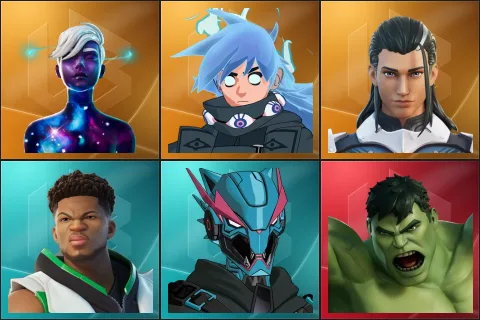Galaxy Scout, Nezumi, The Ageless, Giannis Antetokounmpo, MrBeast6000, Hulk
