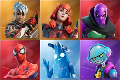 Ronin, The Imagined, Prowler, Spider-Man, Polar Peely, Gumbo