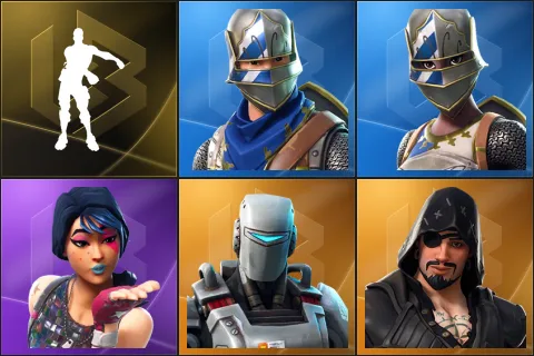 Floss, Blue Squire, Royale Knight, Sparkle Specialist, A.I.M., Blackheart