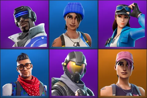 Blue Striker, Blue Team Leader, Cloud Striker, Prodigy, Rogue Agent, Rose Team Leader