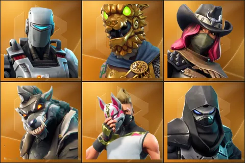 A.I.M., Battle Hound, Calamity, Dire, Drift, Enforcer