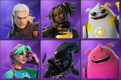 Geralt of Rivia, Dara, Kickoff Yeddy, Selene, Xenomorph, Yeddy