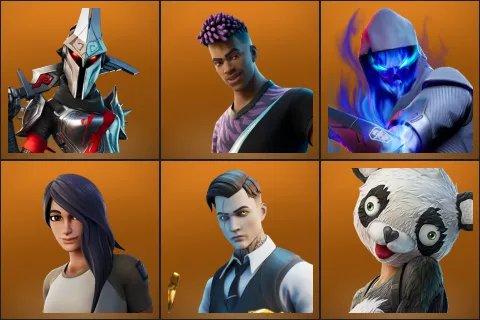 Eternal Knight, Fade, Fusion, Gear Specialist Maya, Midas, P.A.N.D.A Team Leader