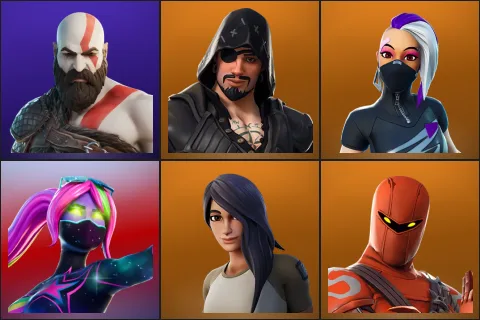 Kratos, Blackheart, Catalyst, Galaxia, Gear Specialist Maya, Hybrid