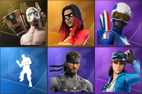 Psycho Bandit, Joltara, Mogul Master (FRA), Laugh It Up, Solid Snake, Cloud Striker