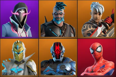 Xander, Omegarok, Ronin, Spectra Knight, The Foundation, Spider-Man
