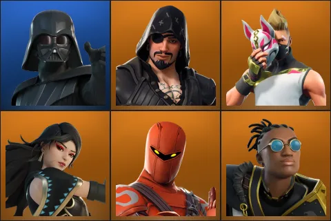 Darth Vader, Blackheart, Drift, Era, Hybrid, Malik