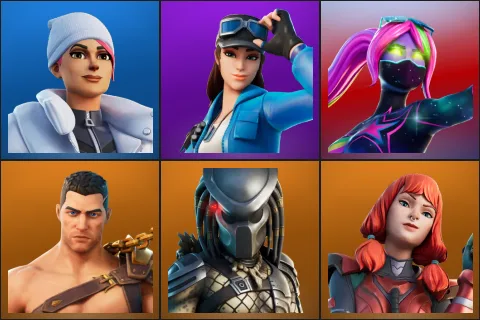 Blizzard Bomber, Cloud Striker, Galaxia, Menace, Predator, The Imagined