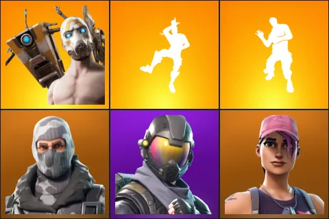 Psycho Bandit, Take The L, Laugh It Up, Havoc, Rogue Agent, Rose Team Leader