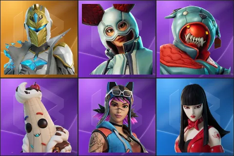 Spectra Knight, Flapjackie, Growler, Lil Split, Renegade Lynx, Crossheart