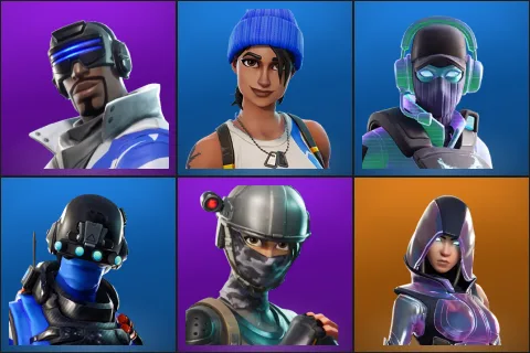 Blue Striker, Blue Team Leader, Breakpoint, Carbon Commando, Elite Agent, Glow