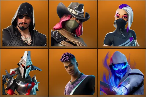 Blackheart, Calamity, Catalyst, Eternal Knight, Fade, Fusion