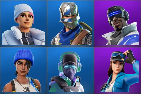 Blizzard Bomber, Blue Squire, Blue Striker, Blue Team Leader, Breakpoint, Cloud Striker