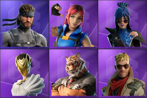 Solid Snake, Explorer Emilie, Hope, Nisha, Oscar, Vengeance Jones