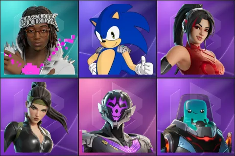Tour Ready Lil Tecca, Sonic the Hedgehog, Dragonheart Demi, Grace Crowne, Mortuus X, The Guardian